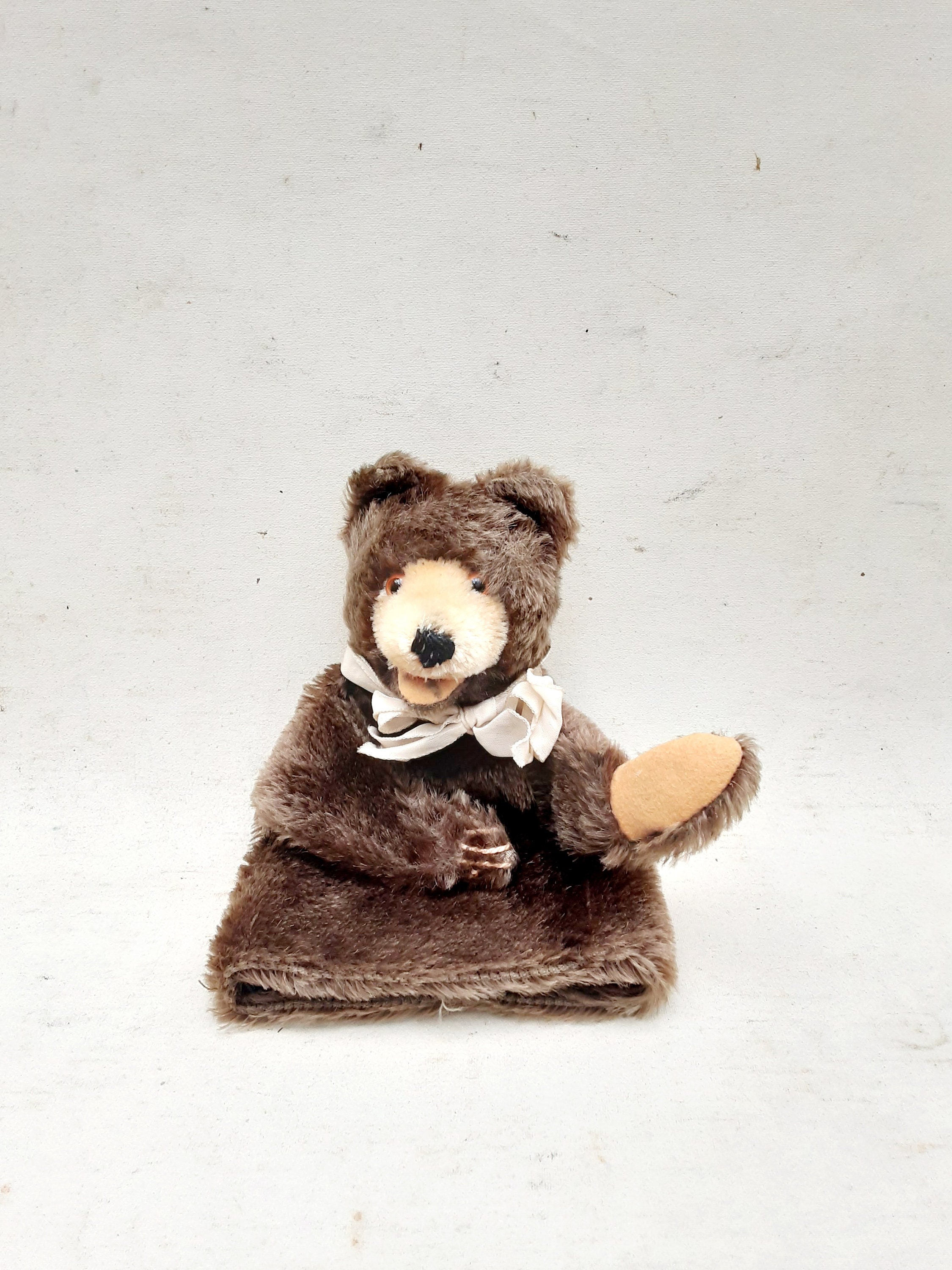 Vintage Steiff Hand Puppet Steiff Bear Animal Glove Puppet Etsy