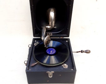 Vintage Decca Trench Junior Gramophone