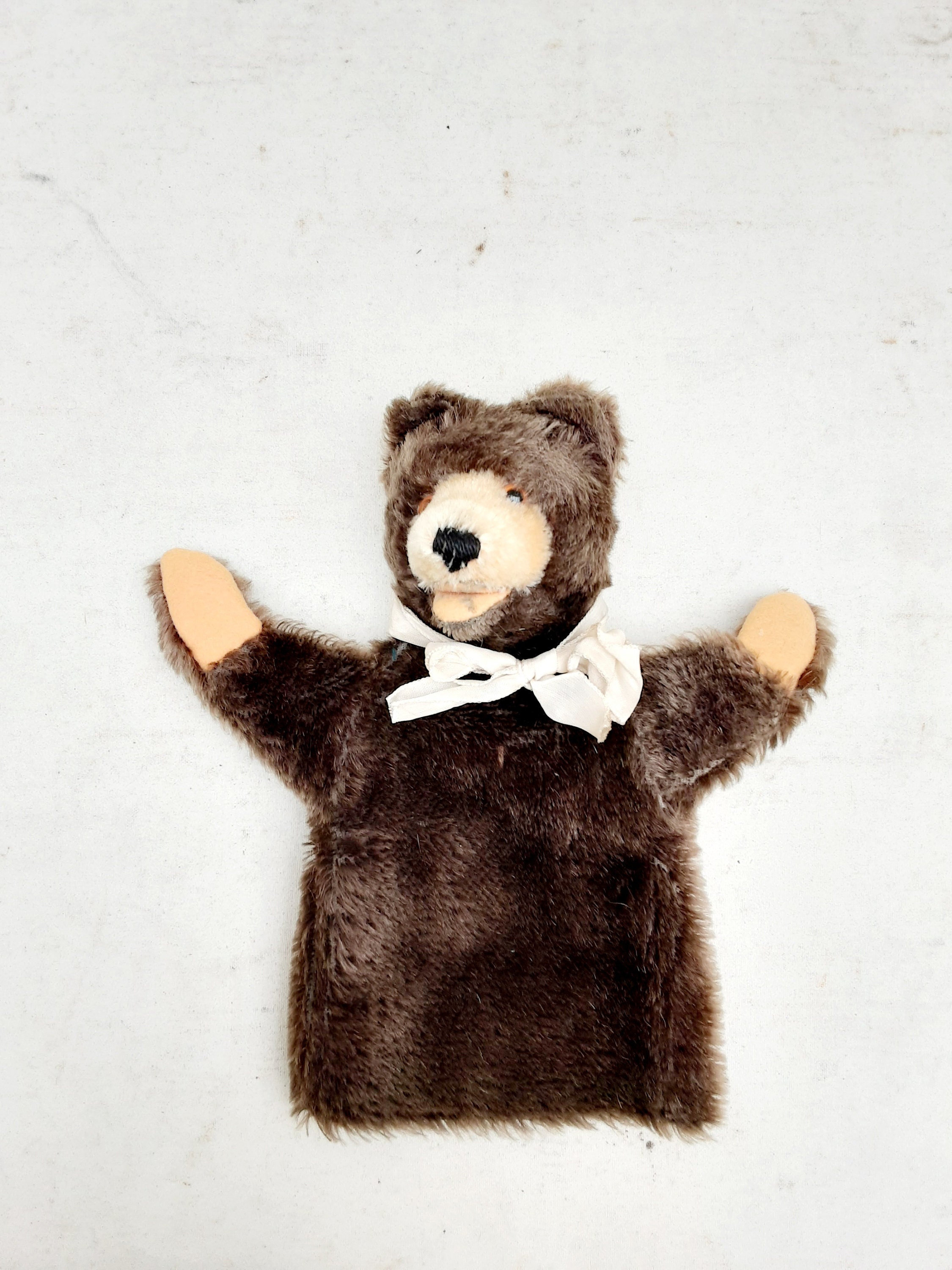 Vintage Steiff Hand Puppet Steiff Bear Animal Glove Puppet Etsy