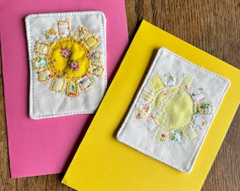 Sunshine Mini Pocket Quilt Pattern and Instructions. (WITHOUT KIT)