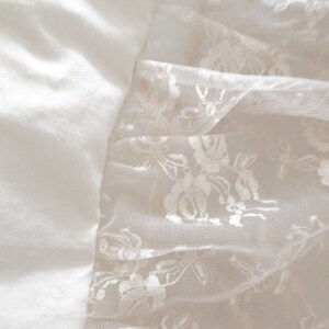 Shabby Chic Pillowcases White or Ivory/ Lace Ruffle - Etsy