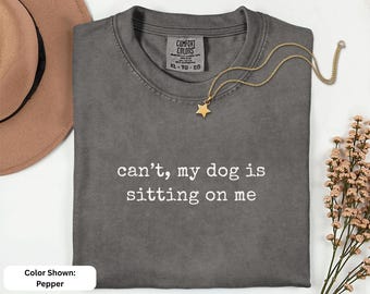 Camiseta para amantes de los perros, camiseta divertida para dueños de mascotas, camiseta gráfica para introvertidos.