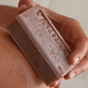 Vanilla bar soap made with organic olive oil - Made in France