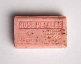 Rose exfoliërende Franse zeep