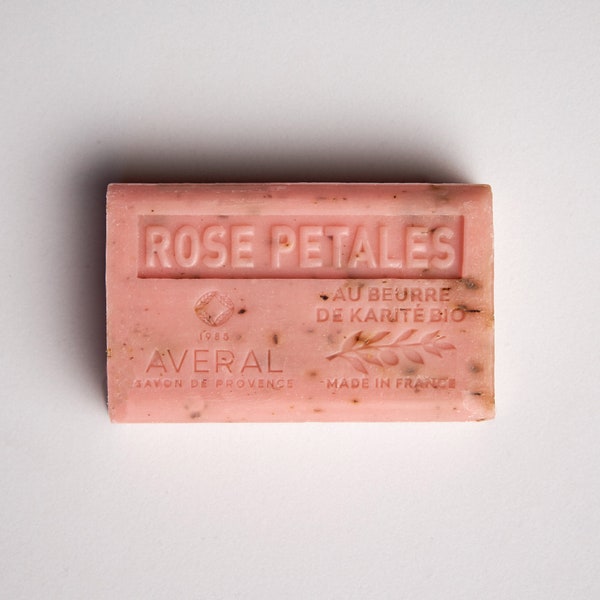 Rose Exfoliating French Soap