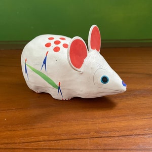 Vintage Japanese Paper Mache Mouse