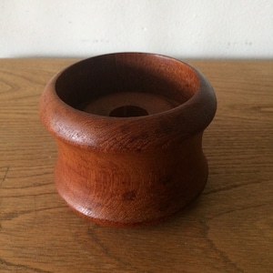 Vintage Teak Candle-Holder