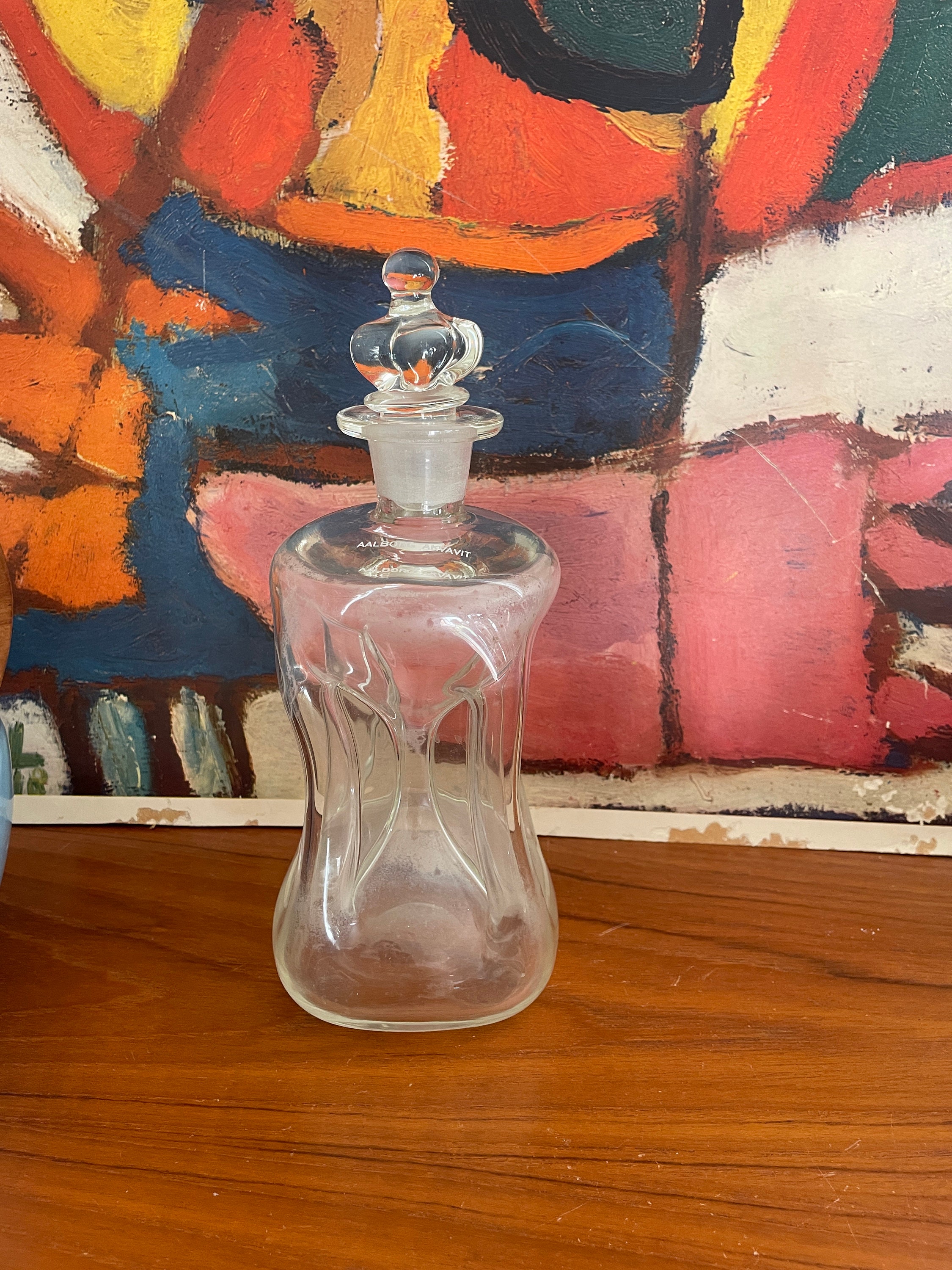 デンマーク/ミッドセンチュリー/ホルメゴー Kluk Kluk ガラスデキャンタ デンマーク/ミッドセンチュリー/ホルメゴー Kluk Kluk ガラス