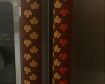 Handmade Seat Belt / Fridge Handle Cover by Jugaad (Set of 2)
