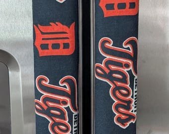 Detroit Tigers  Refrigerator door handle covers (set of 2)/kitchen decor/15.5" long/baseball theme