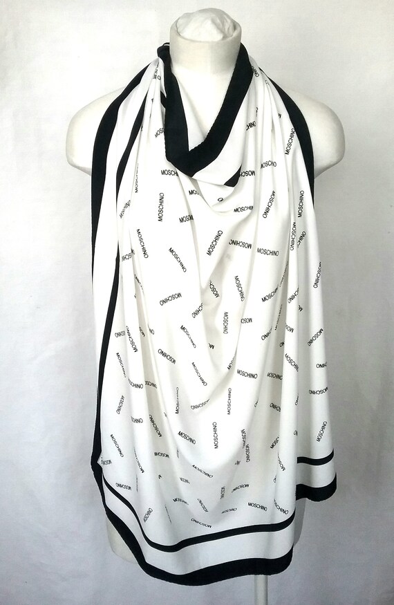 Moschino Silk Scarf