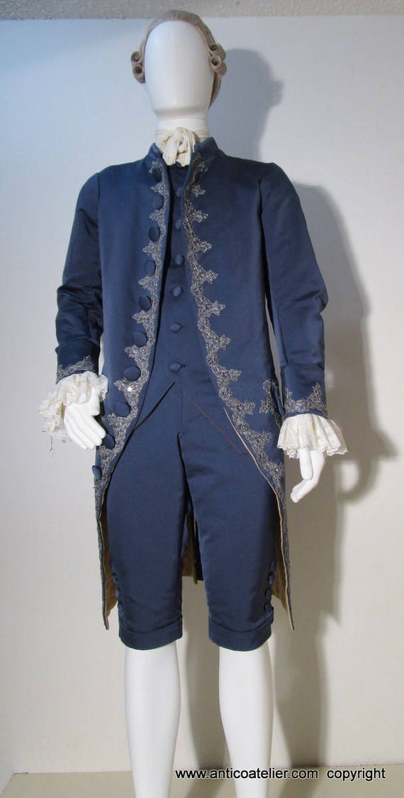 Mens Complete Dress Eighteenth Century 18 Century Court Dress Abito Da Uomo Settecentesco Completo