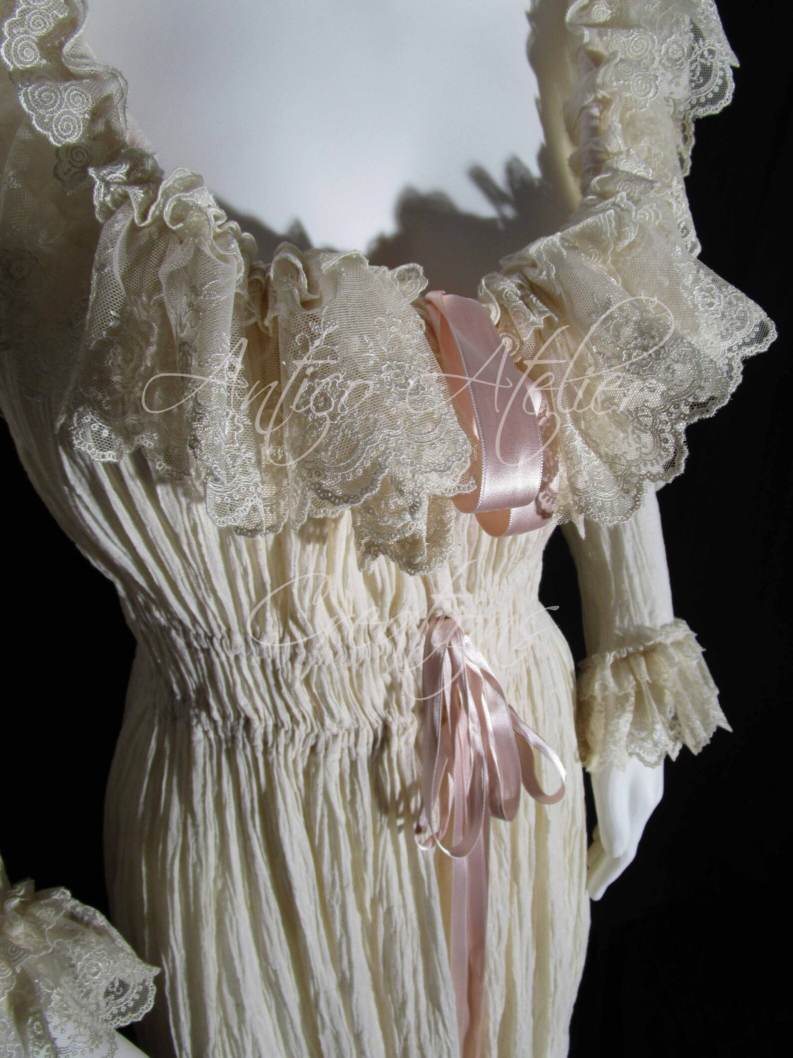 Chemise à la Reine 18 century Marie dress Etsy