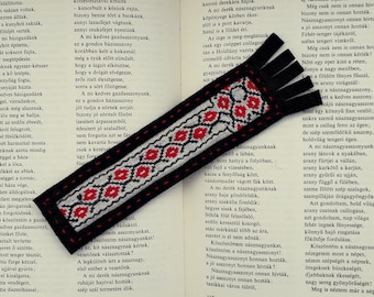 Bookmark, Felt and Vintage Romanian Embroidery