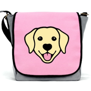 Sacs Labrador pour filles | | en toile imperméable à l’eau | de sangle de corps croisé Fermeture à glissière