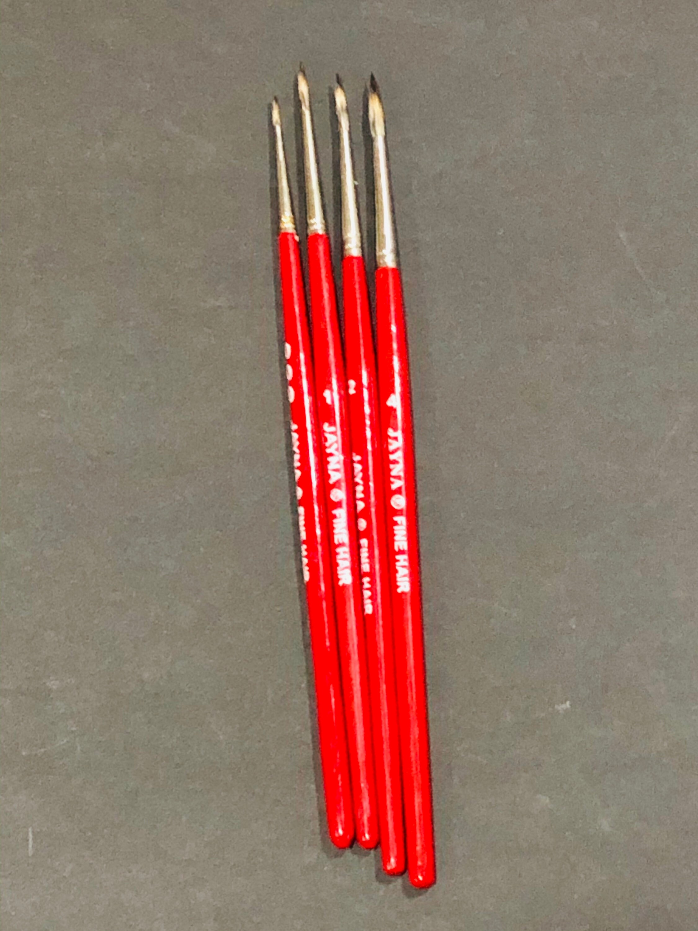 Jayna Fine Hair Artist Quality Brush Set Watercolor Poster Etsy