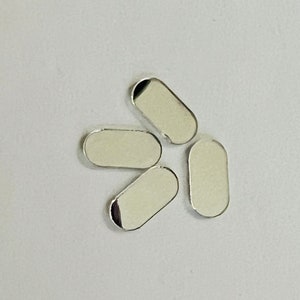 300 pcs Multishape Silver craft acrylic mirrors,  shisha mirror, embroidery, lippan kaam clay art FAST shipping from USA