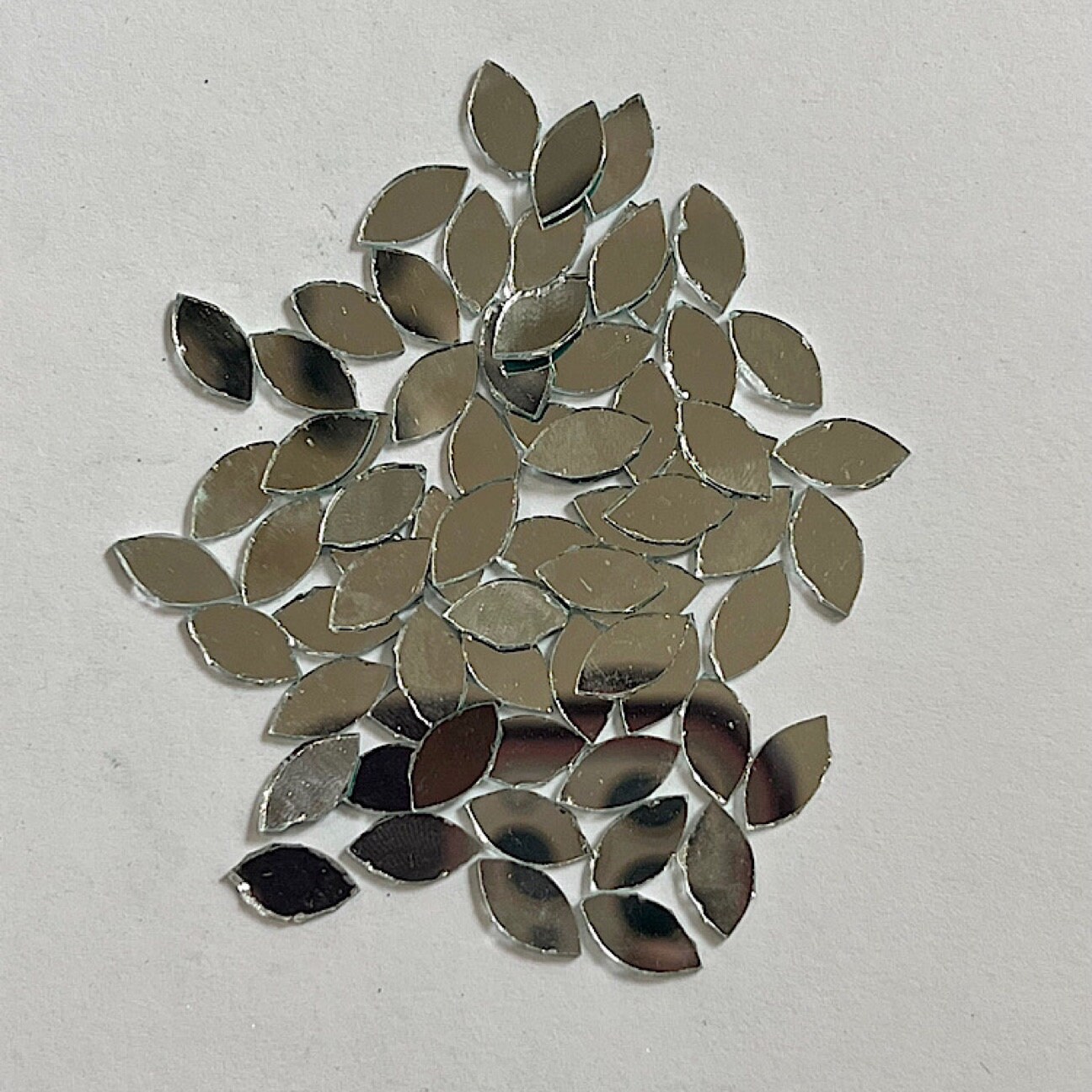 600 Pieces Multi Shape Craft Glass Mirrors Shisha Mirror