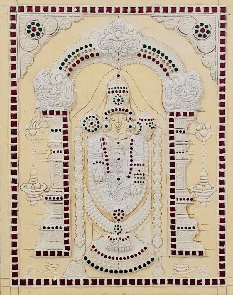 11x14\u201d 3D Tanjore painiting Muck board DiY kit