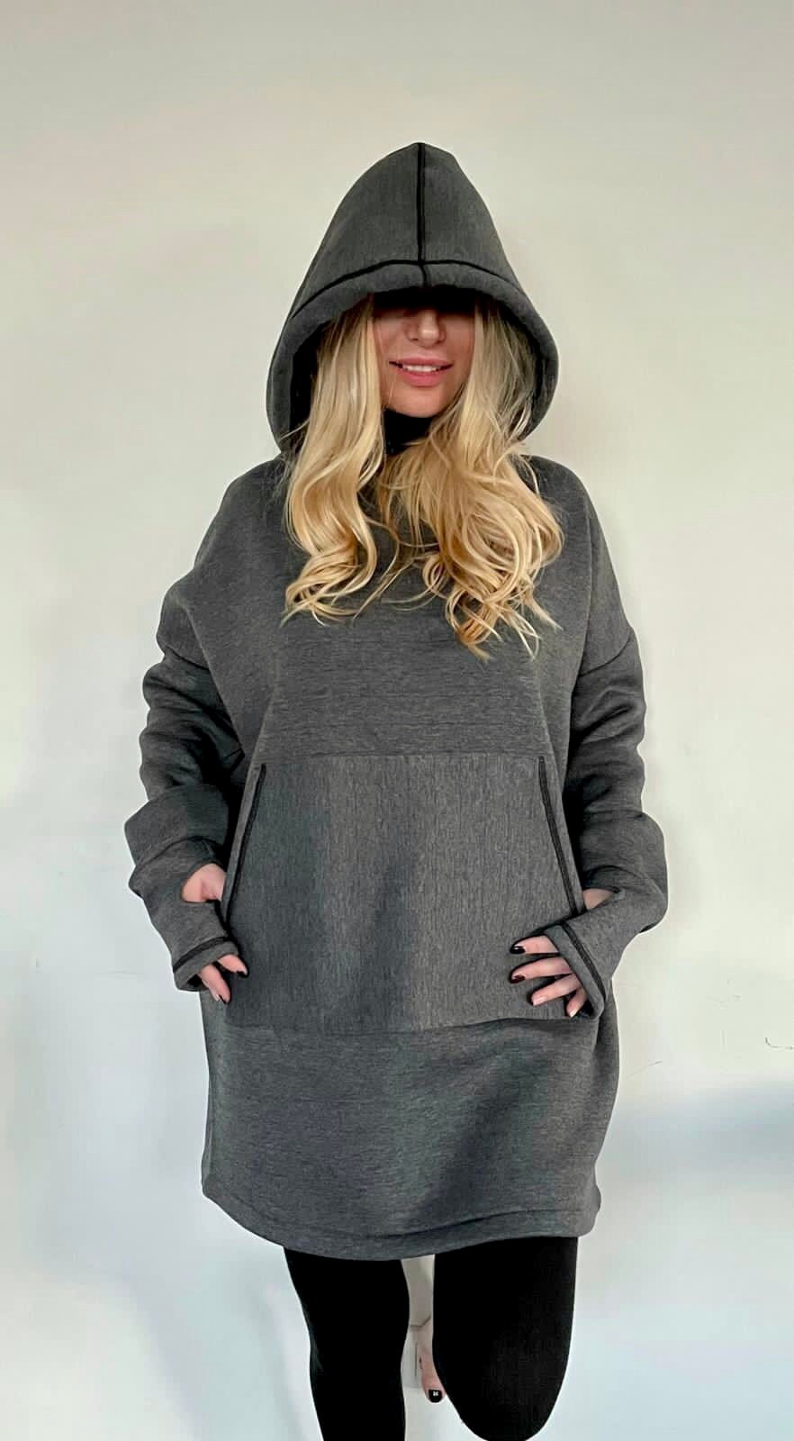 Oversized hoodie with pockets Clearance