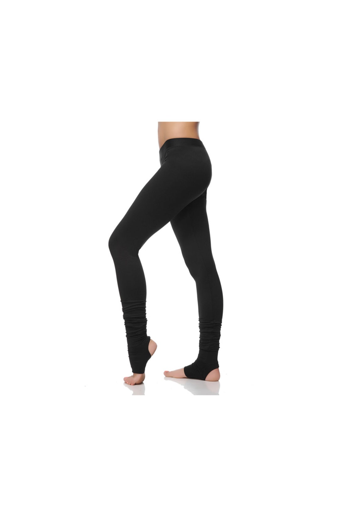 Extra Long Yoga Leggings Leggings speciaux avec spats Womens Yoga Bottoms Etsy France
