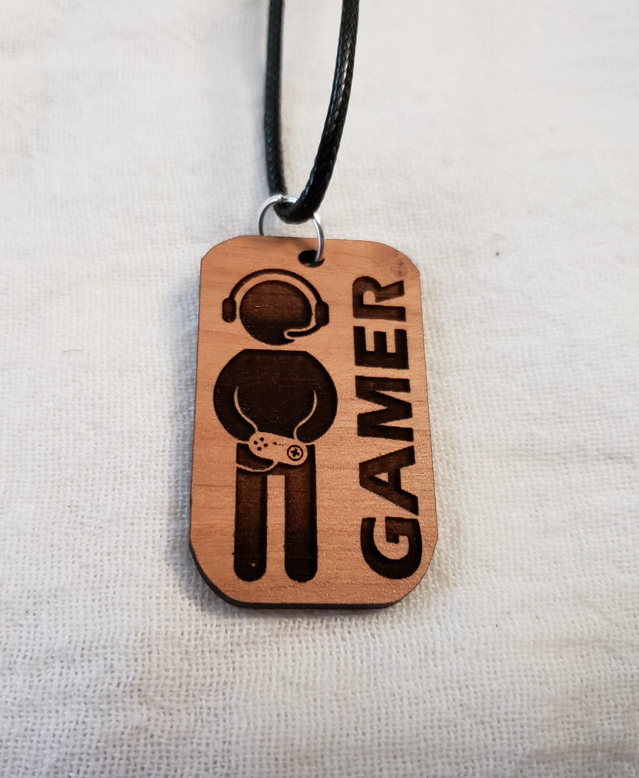 Gamer Tag Necklace or Keychain - Etsy