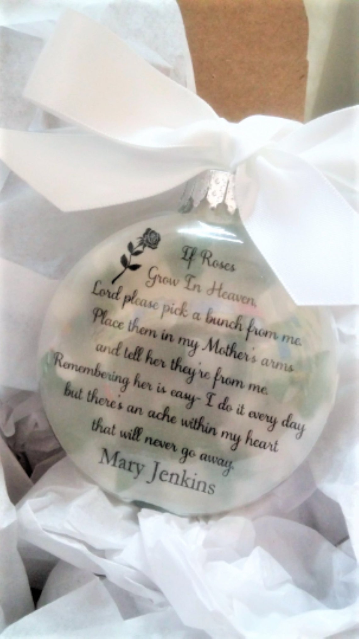 Aunt Memorial Gift If Roses Grow in Heaven in Memory of Auntie Etsy