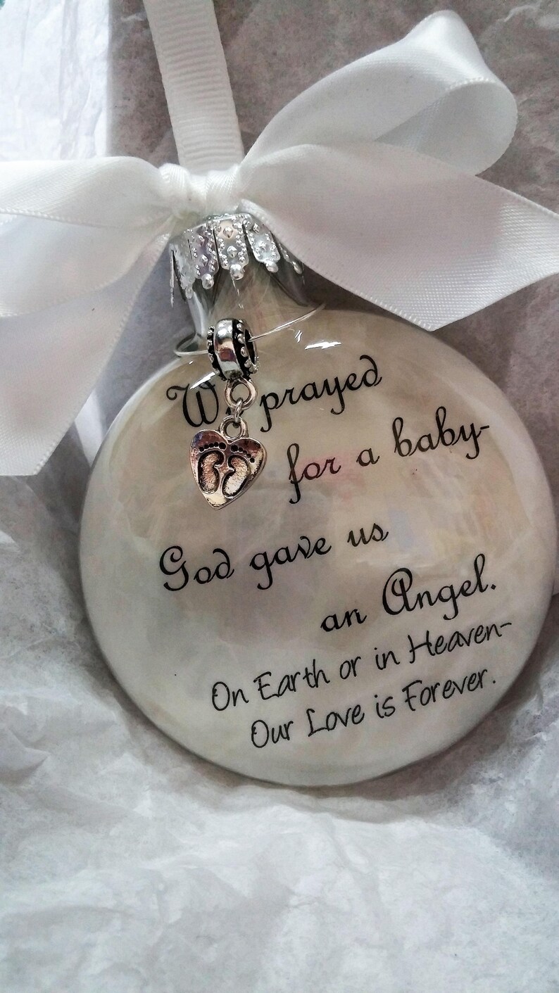 Pregnancy Loss Memorial Christmas Ornament Sympathy Gift for Etsy
