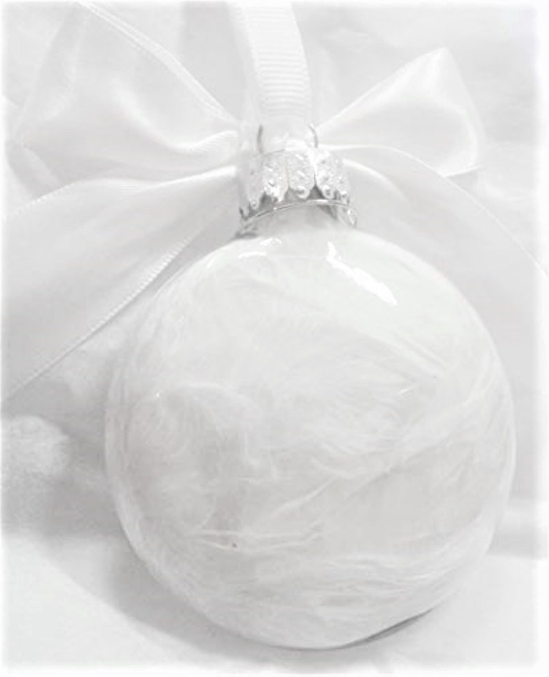 Mother Memorial Ornament Angel in Heaven I call her Mom Loss of Parent In Memory Sympathy Gift Remembrance Bauble Personalized Bereavement image 6