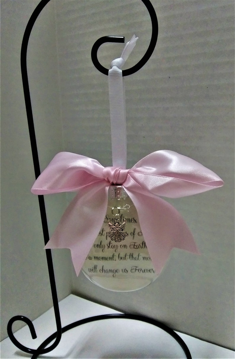 Ornament Display Stand Metal Curl Hook Hanger Christmas Etsy