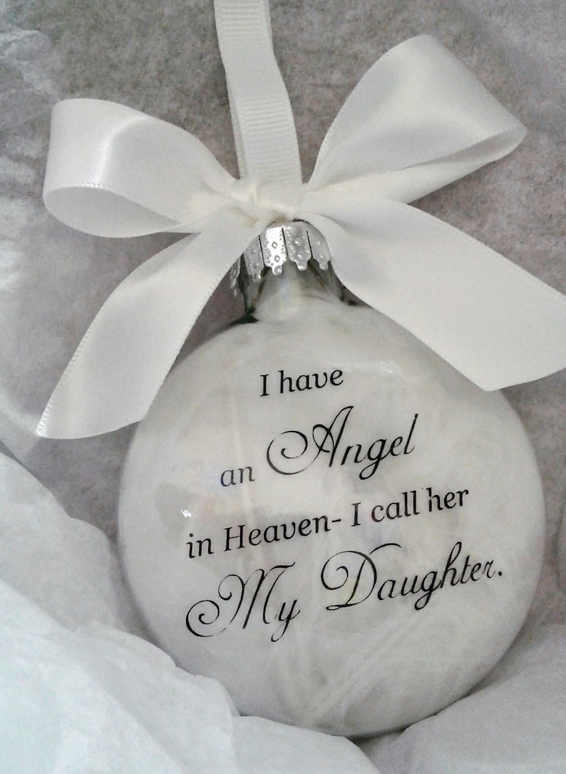 Daughter Memorial Sympathy Gift Angel in Heaven I Call Her My Etsy