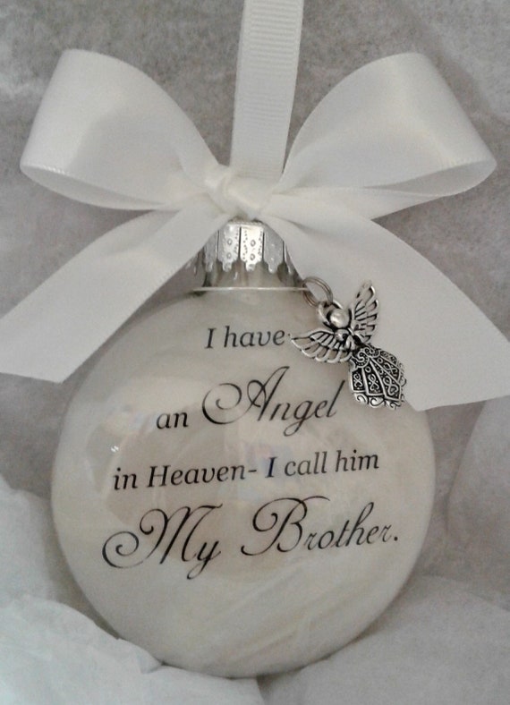 i have an angel in heaven ornament
