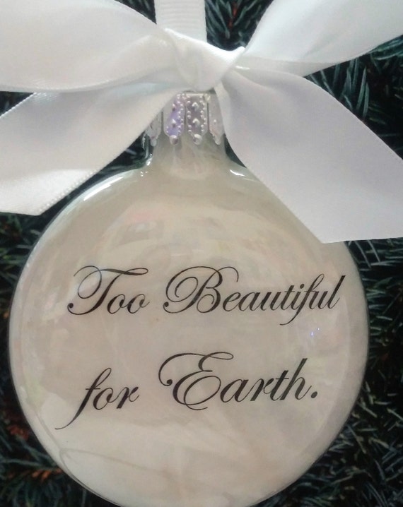 baby loss christmas baubles