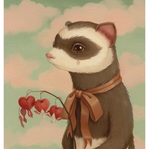 Weasel Art Print - 5x7