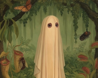 Ghost in the Poison Forest Giclee Print - 11x14