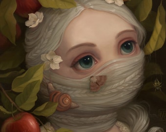 Apple Blossom - 10x10 Print