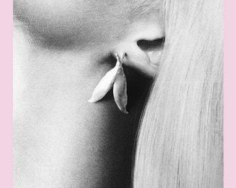 Ohrringe Flieder aus Silber