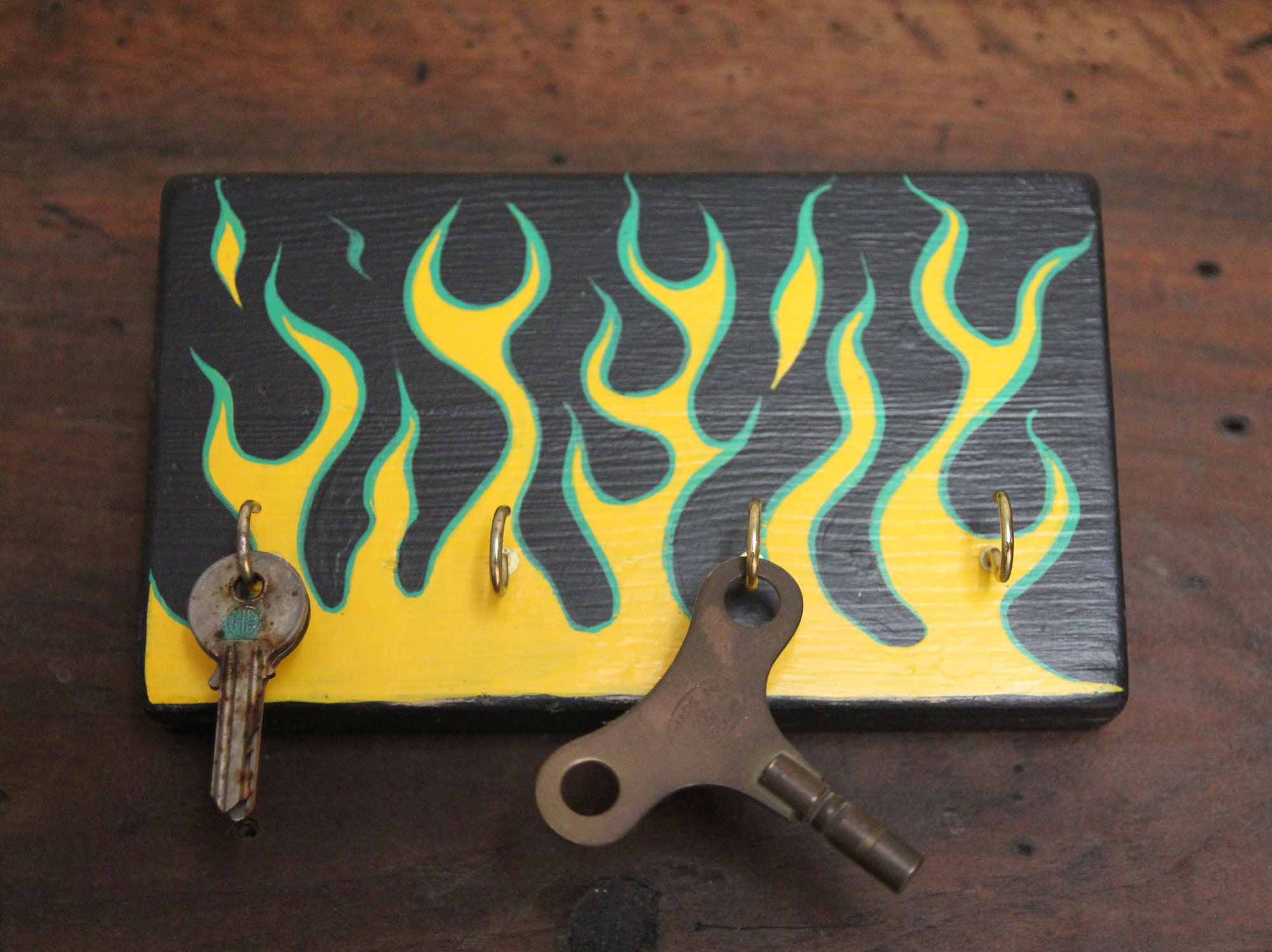 Flame Job Key Holder Etsy Flame Job Key Holder Etsy