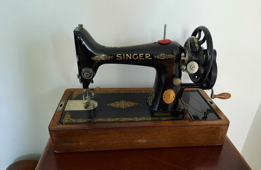 Vintage Singer Hand Crank Sewing Machine 99K 1929 Etsy UK
