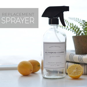 Replacement Trigger Sprayer - 28/400 Sprayer - 16oz Bottle Spray Nozzle - Spray Bottle Top