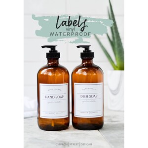 White Hand Dish Soap Dispenser