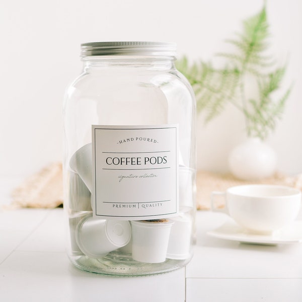 Coffee Pod Holder Etsy