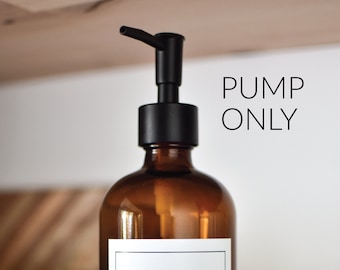 Replacement Pumps - Black Premium Plastic Pump - 28/400 Pumps - 16oz Bottle Pumps - Soap and Lotion Pumps