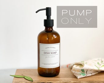 Replacement Pumps - Black Metal Soap Pump - 28/400 Pumps - 16oz Bottle Pumps - Soap and Lotion Pumps