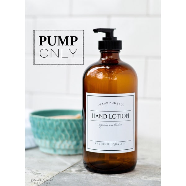 Replacement Pumps - 16oz Bottle Pumps - Soap and Lotion Pumps