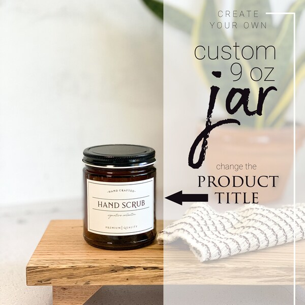 Body Scrub Container Etsy