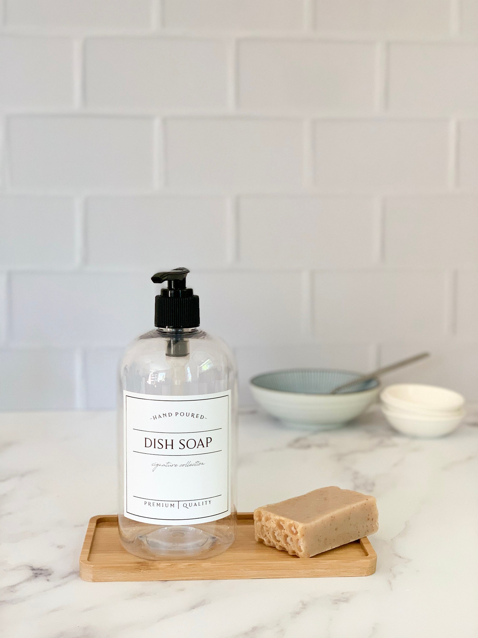 16oz Clear Plastic Hand Soap Bottle Bottle Dish Soap Bottle Etsy