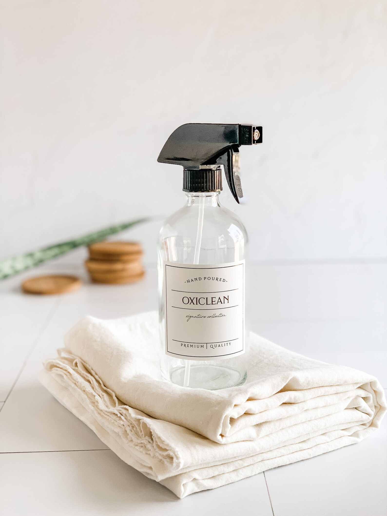 16oz CLEAR Glass Spray Bottle Thieves Spray Bottle Glass Etsy