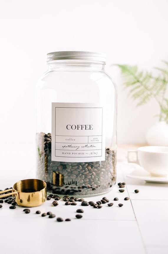 coffee bean jar