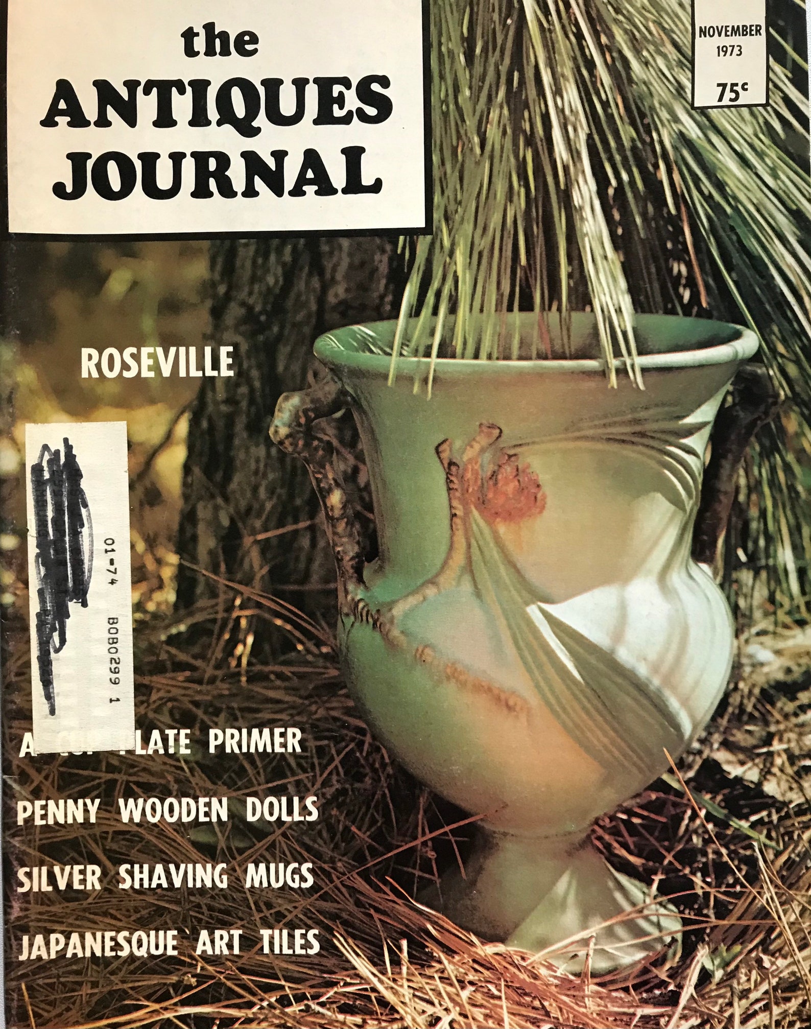 Vintage the Antiques Journal November 1973 Issue 1970s Etsy